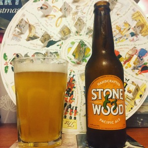 Stone and Wood Pacific Ale on Boxing Day - Cheers to the Australian summer!