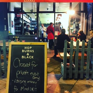 Hop Burns & Black - one of London's premier bottle shops